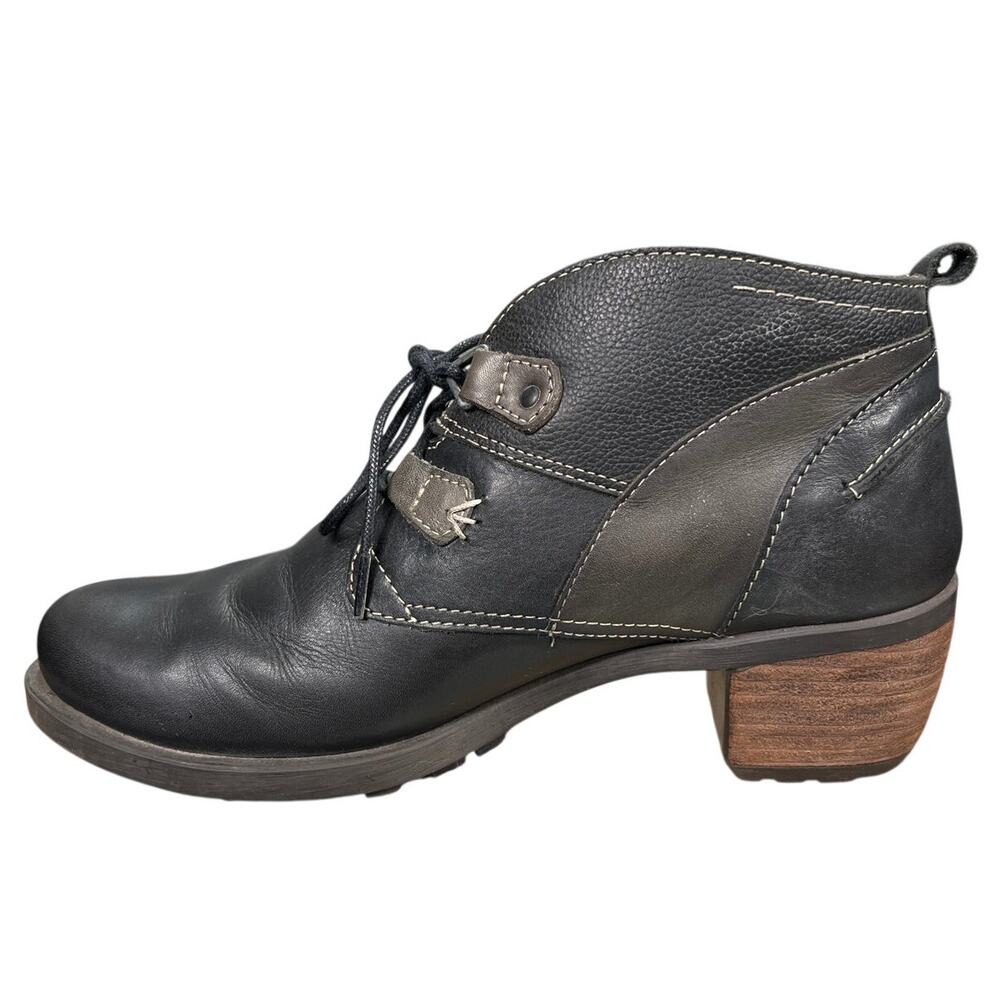 Pikolinos Women’s Le Mans Black Leather Ankle Boot Size 38 US 7.5/8 - Picture 2 of 11
